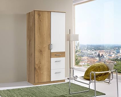 lifestyle4living Kleiderschrank, Schlafzimmerschrank, Wäscheschrank