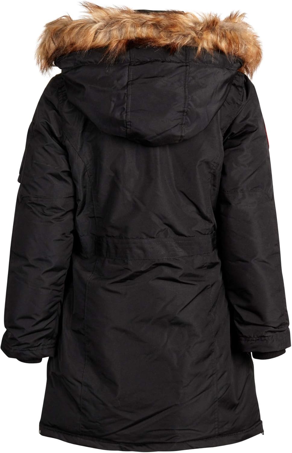 CANADA WEATHER GEAR Girls Outerwear – Heavyweight Insulated Long Length Durable Expedition Parka Jacket: Clothing