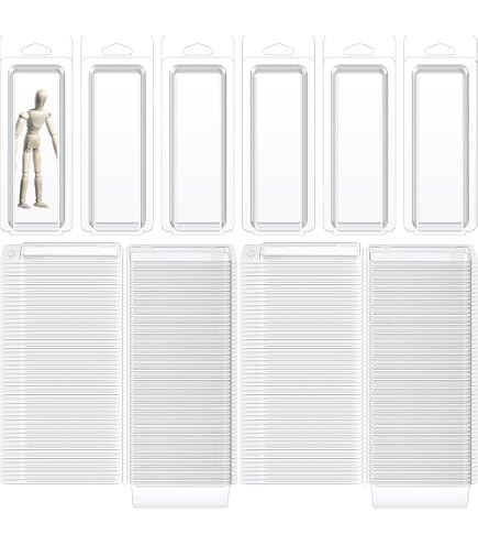Boîte De Protection Plastique Transparente Collecting Warehouse - Coque Clamshell 4.44"x3.31"x0.75", Neuve