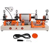 Hardware Cutting Machine, 110V 180W Metal Slotting &amp; Profiling Machine | Precision Cutter with Multi-Direction Clamps, Electric Bench Cutting Equipment