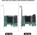 Mugast SA3004 SATA Expansion Card 4-Port PCIe to SATA 3.0 Controller Rear 4U 2U view 7
