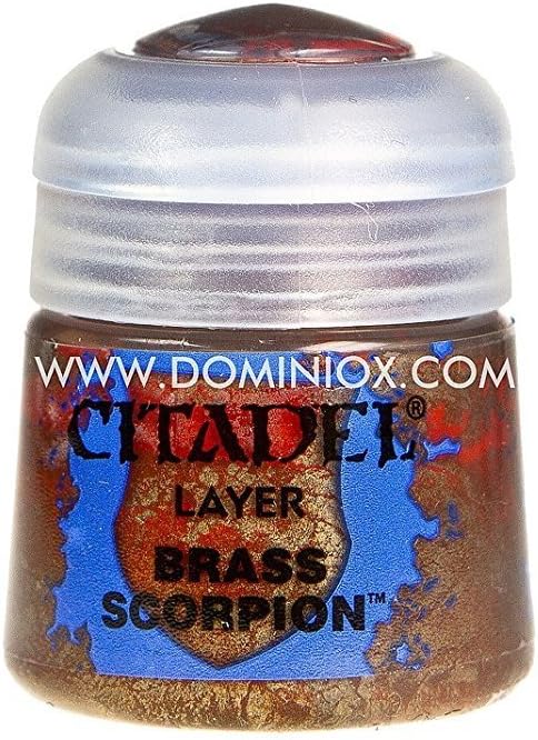 CITADEL Games Workshop Colour Layer: Brass Scorpion (12ml) Paint