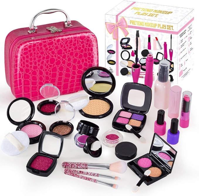 Ensemble de 21 pièces de maquillage pour enfant Maison de jeu pour fille Amazon.fr Bricolage