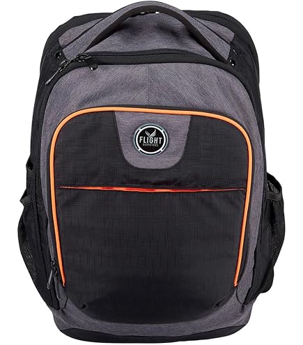 Flight Outfitters Aviator Carry-On Travel Backpack | Padded Laptop Sleeve, Tablet Sleeve, Headset Hanger, Organization Compartments, Mesh Side Pockets