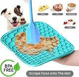 Q Lines Licky Mats for Dogs Pack of 2 with Strong Suction - Slow Feeder Kit view 3