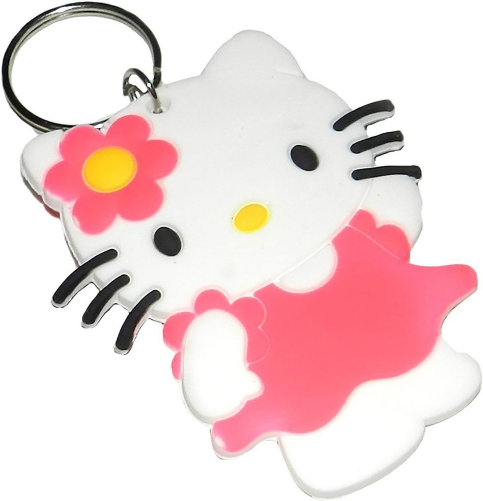 CDP Double-Sided Hello Kitty Pink Makeover Key Chain (Multi-Color)