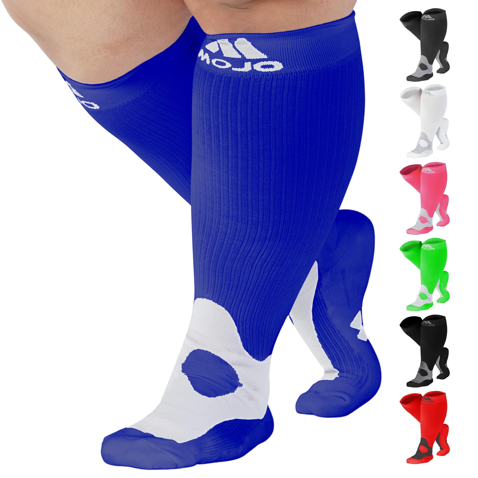 Mojo Compression Socks 20-30mmHg Unisex Sport Compression