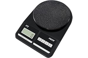 ACCT Postal Scale, 25lb-0.1oz High Accuracy, Shipping Scale for Office/Small Business/Mail/Envelope, 5 Units, Hold Function, Postage Scale with Battery