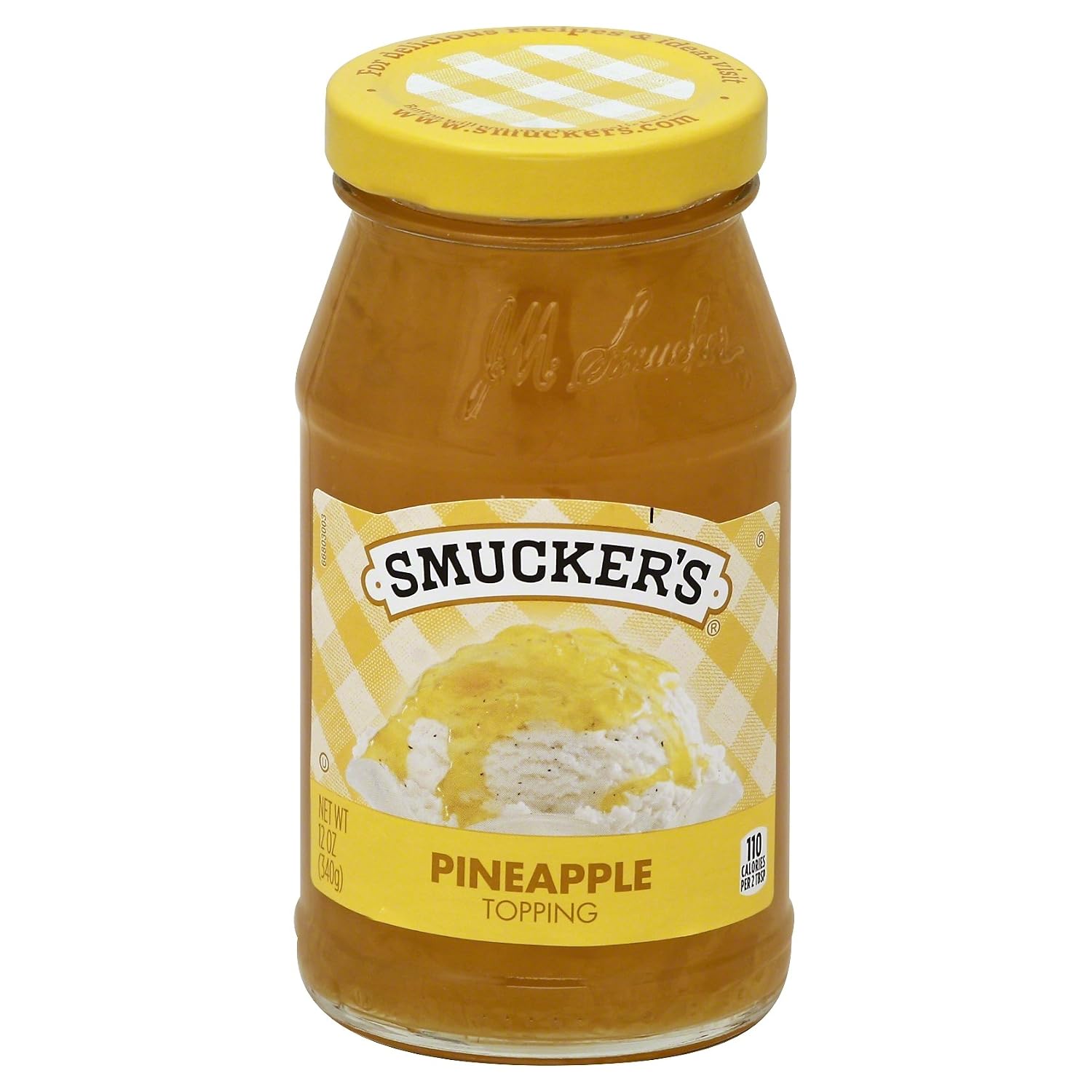 Smucker's toppings pineapple fat free (051500000250)