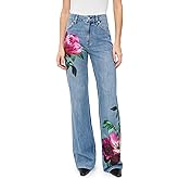 alice + olivia Women's Chic Full Length Jeans
