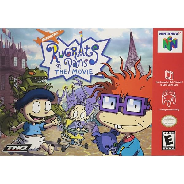 Amazon.com: Rugrats in Paris: The Movie : Nintendo 64: Video Games