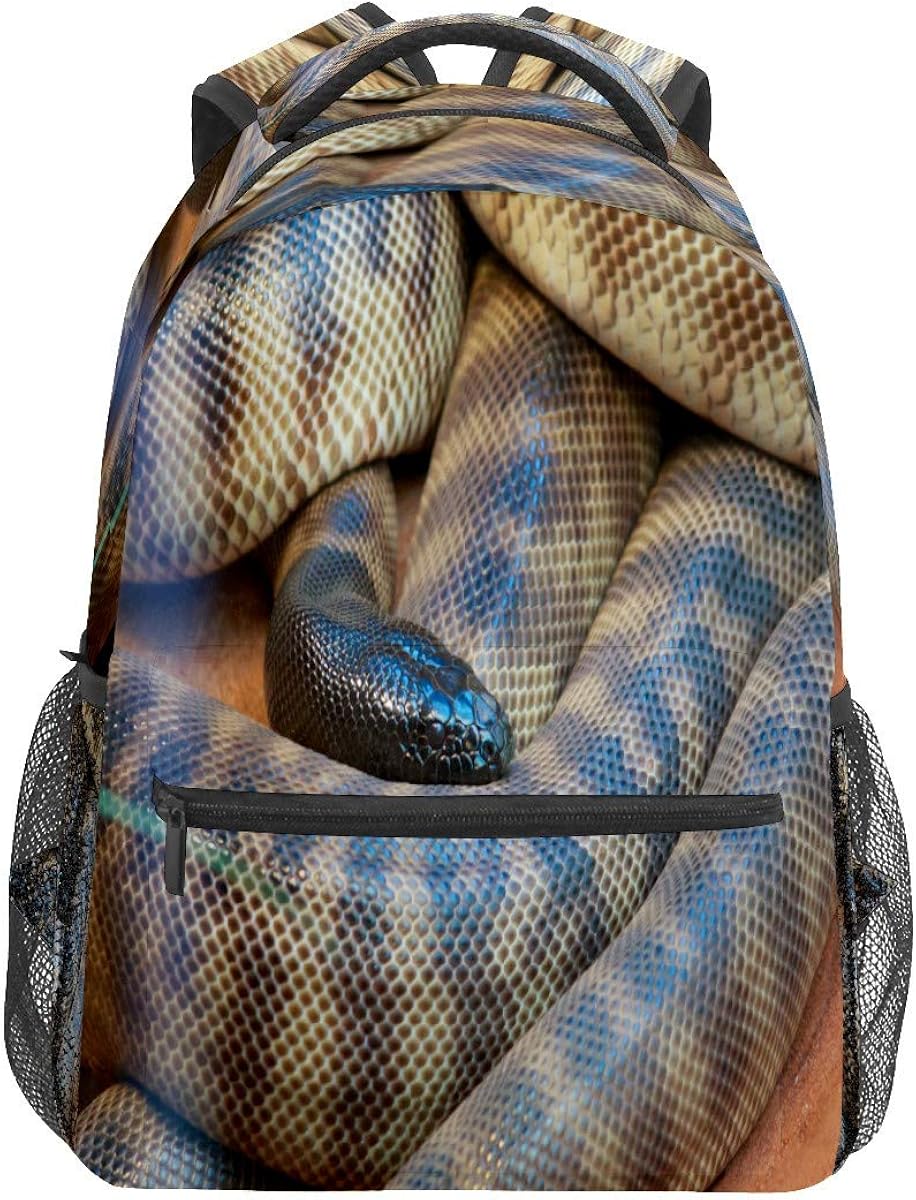 Crouching Snake Business Laptop Backpack Travel Hiking Camping Daypack