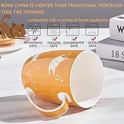 Chulan Upscale 12 OZ Fine Bone China Coffee Mug