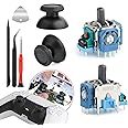for PS5 Joysticks Replacement for Sony PlayStation 5 PS5 Controller Joystick Replacement for PS5 Analog Stick Replacement Module Potentiometer for PS5 Joystick Thumb Stick Replacement Part (2Pack)