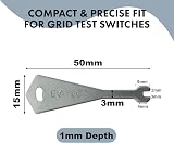 EVOGES Replacement Test Fish Key for Emergency Light Grid Switches (Pack of 5) view 2