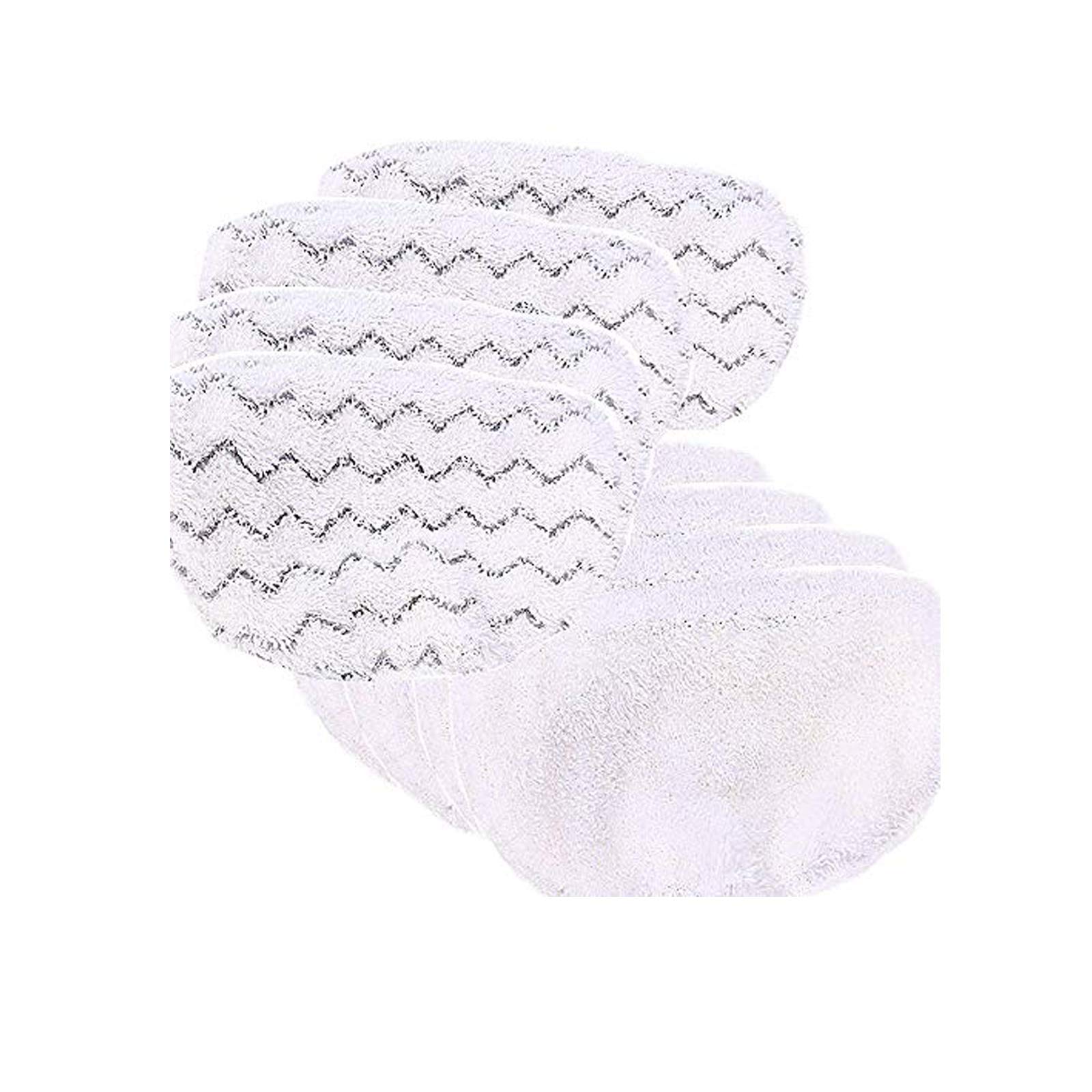 OxoxO Mop Pads Compatible with Bissell 1252 1132 Washable Reusable Pads Symphony Hard Floor Vacuum Cleaner and Steam Mop Kit (Pack of 8)