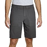 Weatherproof Mens Trail Short|Utility Shorts for Men| Deep Pocket with 10 Inch Inseam