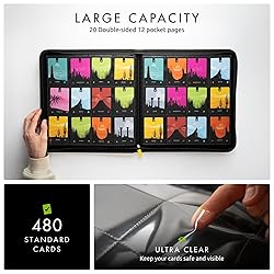 Vault X 12 Pocket Trading Card Zip Binder - 480