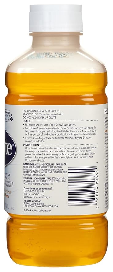 Amazon Com Pedialyte Oral Electrolyte Solution Fruit 1 Lt 2 Pk Baby