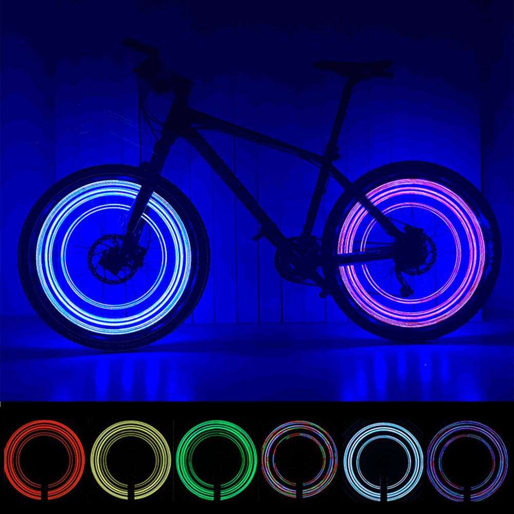 Waterproof Bicycle Tire Light Cool Bike Accessories and Decoration for