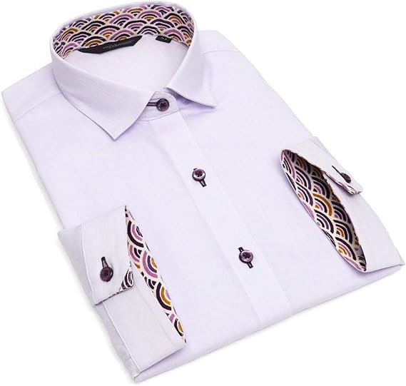 Amazon ブリックハウス シャツ 七分袖 形態安定 ワイド衿 レディース ウィメンズ Blab24w10 01 M パープル シャツ ブラウス 通販