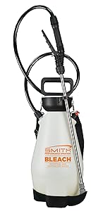 Smith Performance Sprayers 190447 2 Gallon Bleach Sprayer for Pros Removing Mold, Degreasing or Cleaning