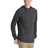 Free Fly Men's Flex Hoodie - Bamboo Viscose Sun Hoodie UPF 50+ Sun Protection, Men's Pullover Hooded Shirts