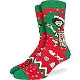 Good Luck Sock Men's Space & NASA Socks, Adult