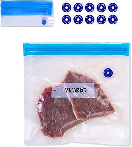 reusable vacuum seal freezer bags