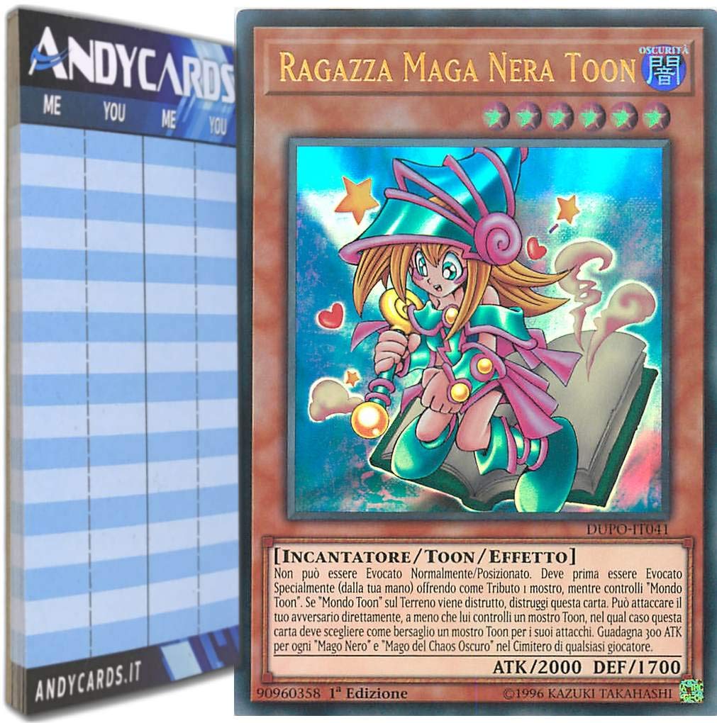 Hobby E Collezionismo Ragazza Maga Nera TOON Segnapunti Ultra Rara DUPO hobby-e-collezionismo-ragazza-maga-nera-toon-segnapunti-ultra-rara-dupo