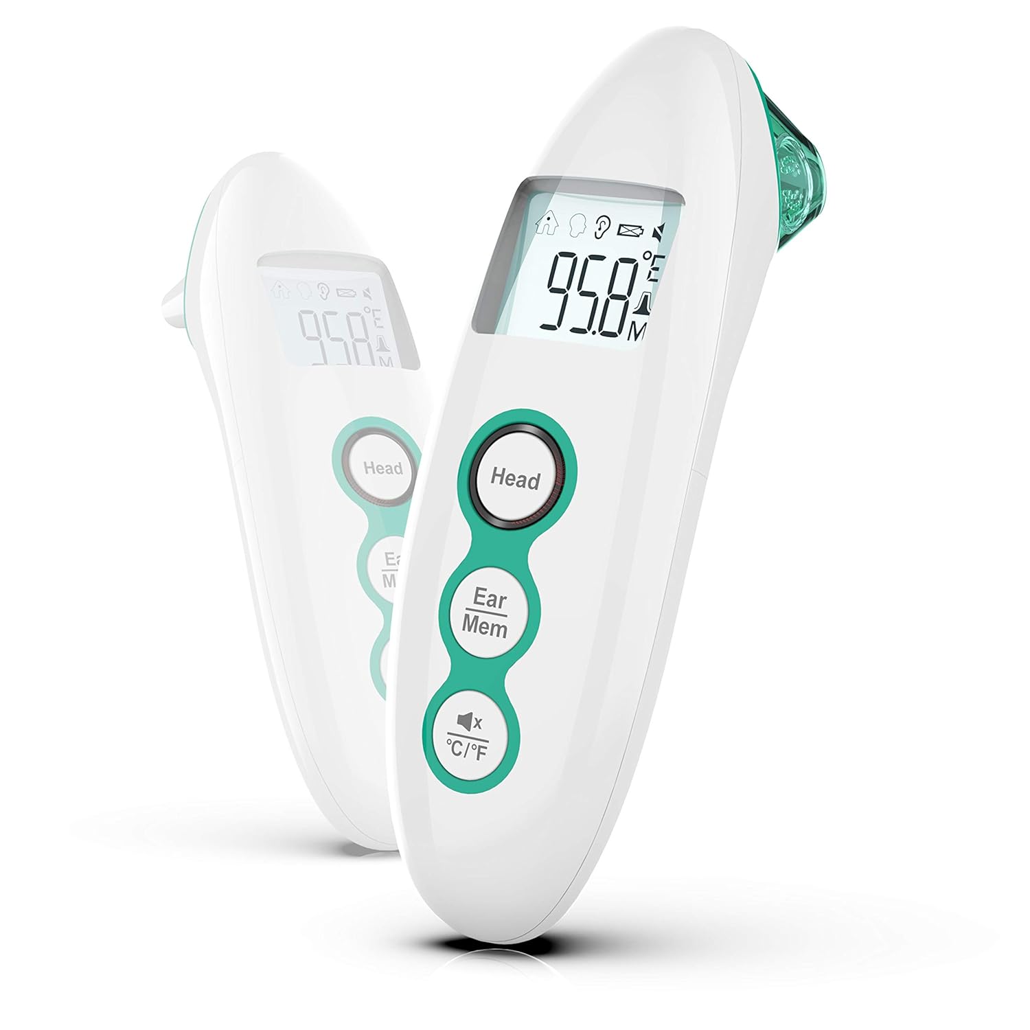 Forehead & Ear Thermometer, DualMode Digital Infrared