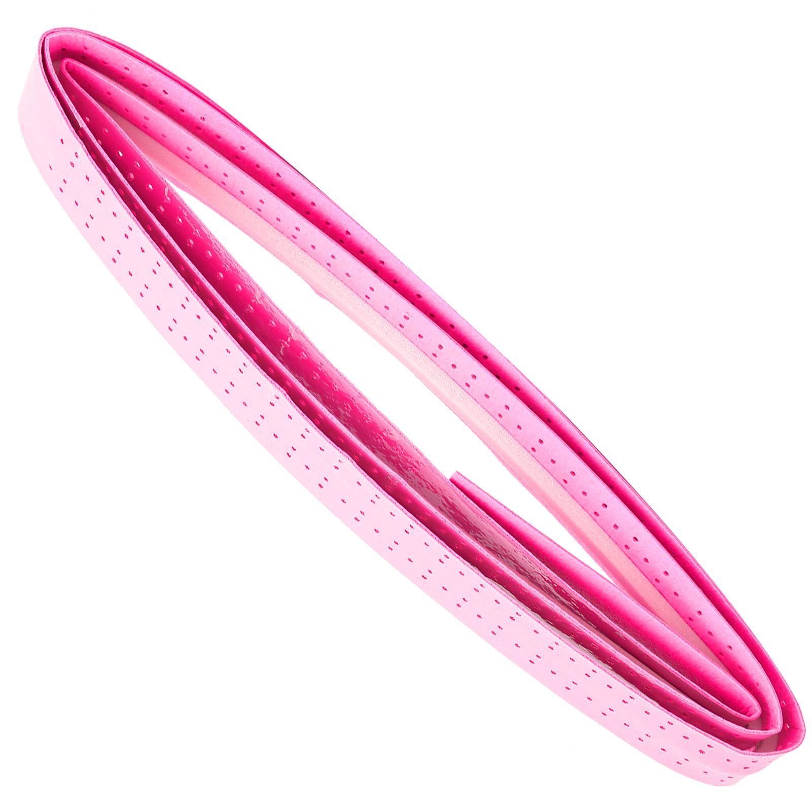 EVTSCAN Badminton Racket Overgrip Perforated Stickiness Skidproof Antiskid Sweat Band Grip Tap(Phosphor)