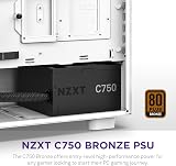 NZXT C750 Bronze 750W PSU PA-7B2BB-UK 80 Plus Bronze Non-Modular view 2