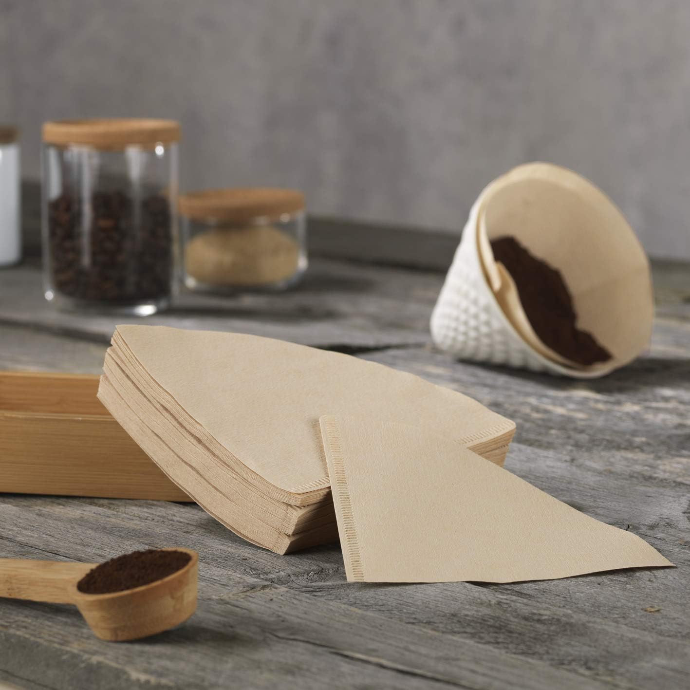 LALAFINA Kaffee Filter - Wiederverwendbarer Handfilter Für Kaffee & Tee