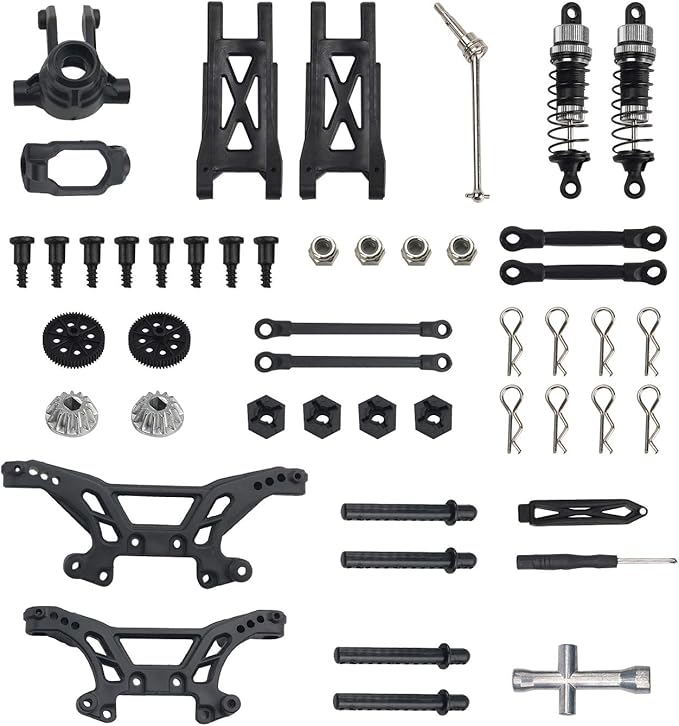 Holyton RC Car Spare Accessories Kit for 9205E High Speed
