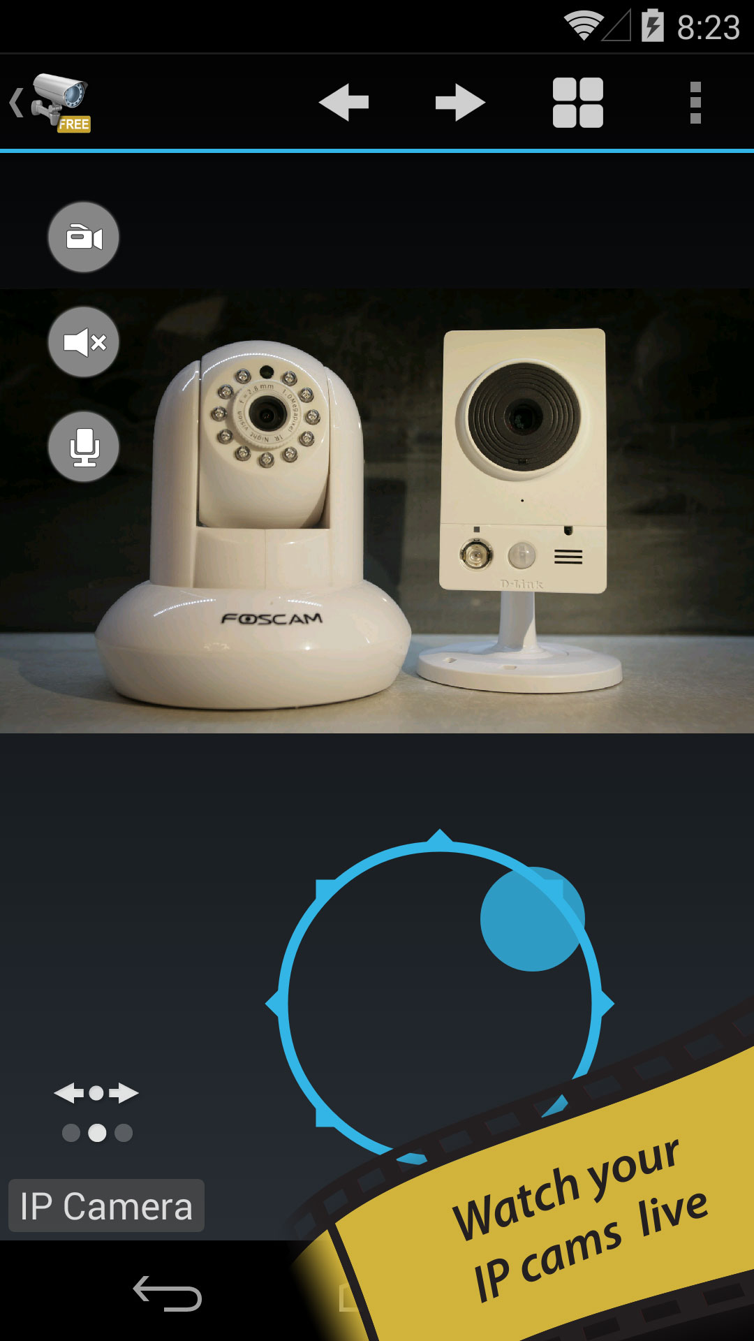 tinycam baby monitor