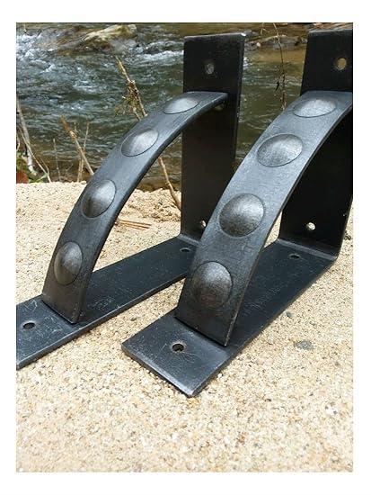 Home Kitchen One Decorative Metal Support Bracket 6 X7 Shelves