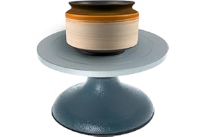 IVWNNN Banding Wheel 7" Heavy Duty Pottery Wheel with Ball Bearings for Sculpting and Decorating (7 inch / 18mm)