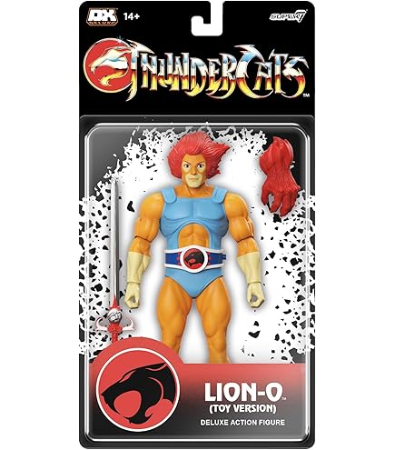 Amazon.com: Super7 Deluxe Thundercats Lion-O (Mirror) - 7