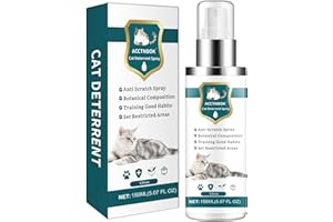 Acctndok Enhanced Cat Deterrent Spray, Natural Safe Cat Repellent Indoor and Outdoor, Effective Cat Scratch Deterrent Training Aid for Furniture, Sofas, Rugs, Curtain Protection (Circus)