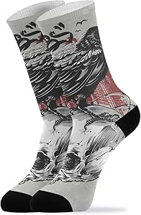 chaussettes tête de mort unisex 1