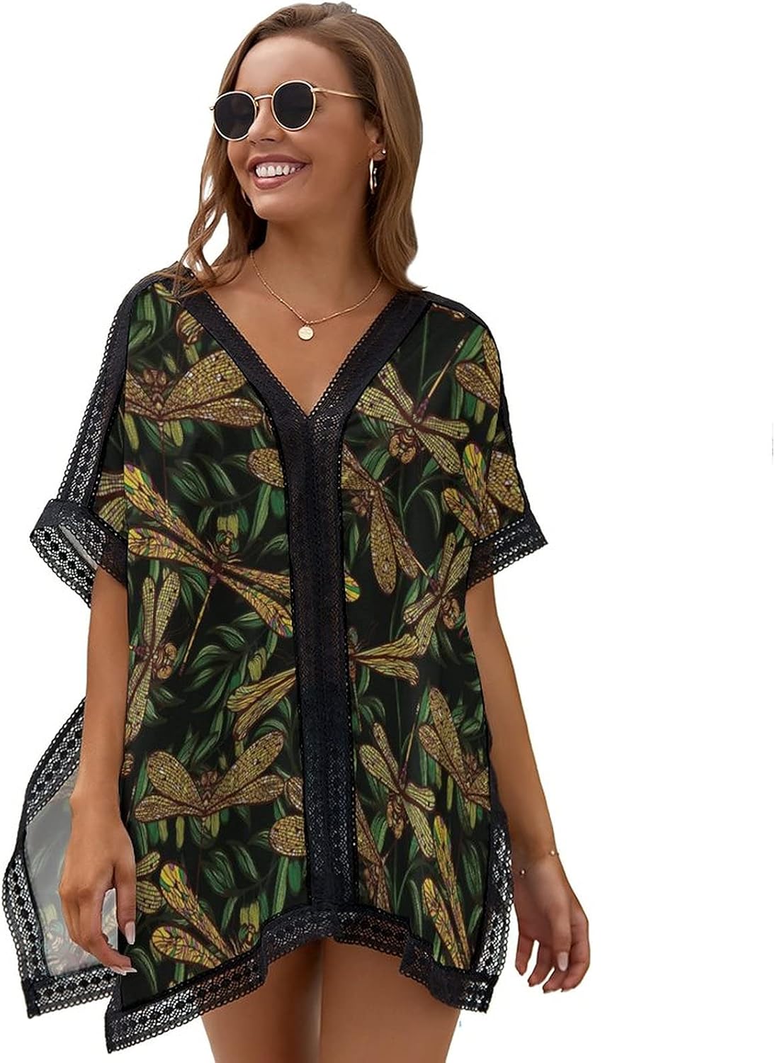 olive green swimwear