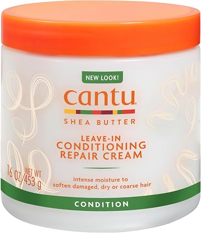 Cantu Shea Butter Leave-In Conditioning Repair Cream 453g Hair Treatment