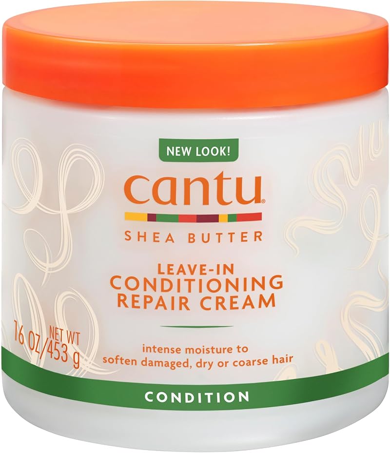 Cantu Shea Butter Leave-In Conditioning Repair Cream 453g Hair Treatment