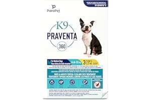 Parapet K9 Praventa 360 for Medium Dogs - 3 Tubes