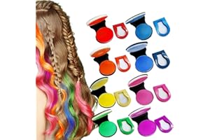 Joyeee 8 Colors Hair Chalk Set, Non Toxic Hair Dye Temporary Makeup Accessories for Women Male Mens Female Cosplay Gifts for 