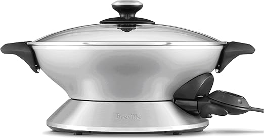 Amazon Com Breville Bew600xl Hot Wok Electric Woks Kitchen Dining