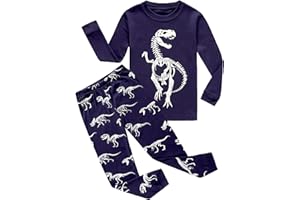 Family Feeling Little Big Boy Pajamas Sets 100% Cotton Pjs Kids Jammies