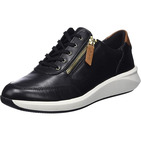 Mujer Clarks Mujer Zapatillas Clarks Un Rio Tie Cuero Beige Mujer  Zapatillas Clarks Mujer