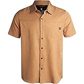 Spyder Mens Short Sleeve Button Down Shirts - Lightweight Stretch Casual Collared Dress Shirts for Men Travel Office Workwear